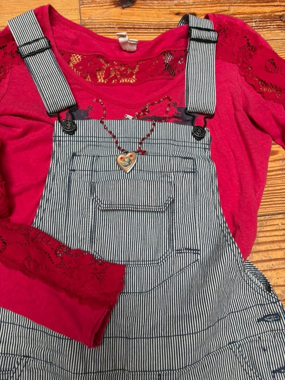 NWT dovetail freshly overalls. size 2 length 28